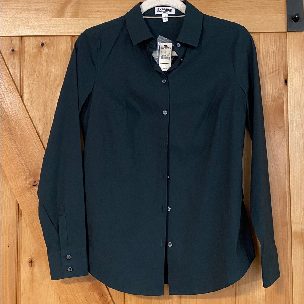 Express Ultimate Essential Fitted Shirt Size Small